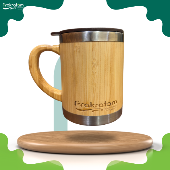 200ML Bamboo Thermal Cup | Eco-Friendly Bamboo & Stainless Steel | Insulated for Hot & Cold Drinks | Durable, Lightweight, & Stylish Design